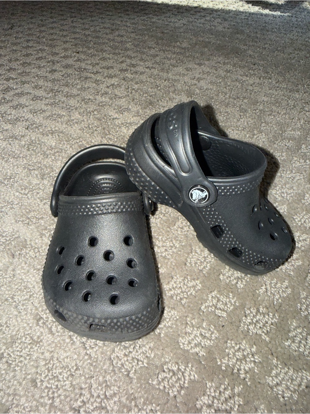 CROCS Kids Black Classic Clog